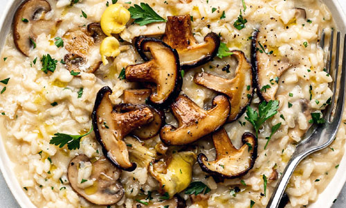 Risotto with Mushrooms